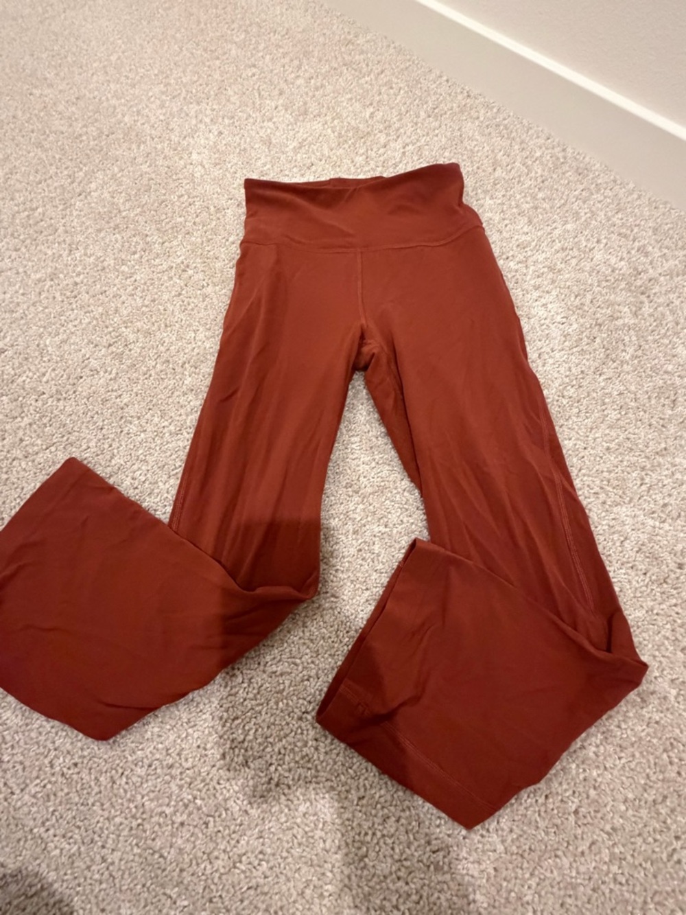 lululemon athletica High-Rise Stretch Leggings - Rust Brown
